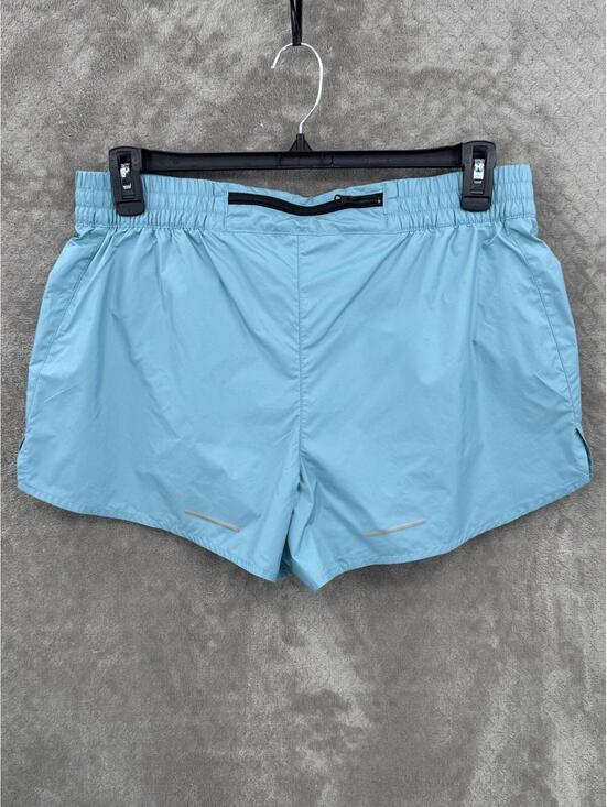 The North Face Running Shorts Womens Large Blue Limitless Reflective Athletic - Picture 2 of 8